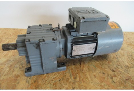 76 RPM 0,37  kW Asmaat 25 mm Brake. Used